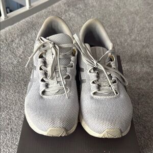 Asics Light Gray Athletic Sneakers